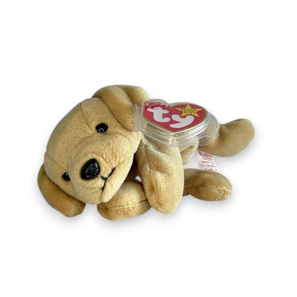 Fetch the Dog | Loyal Little Companion | Mint Heart Tag TY Beanie Baby